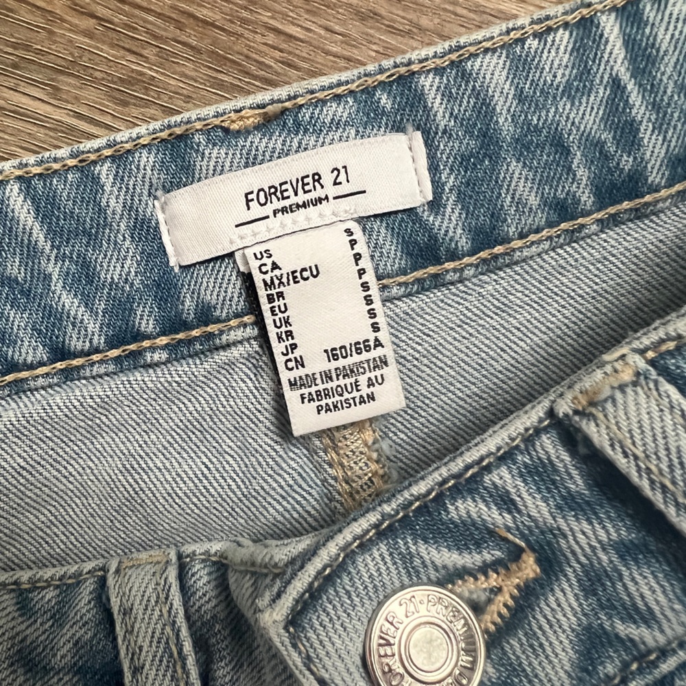 Forever 21 Blue Denim skirt - Picture 8 of 8